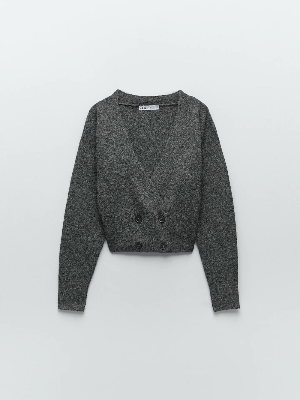 Zara double button sweater / cardigan, Soft Feel Knit Sweater. Women’s/size S